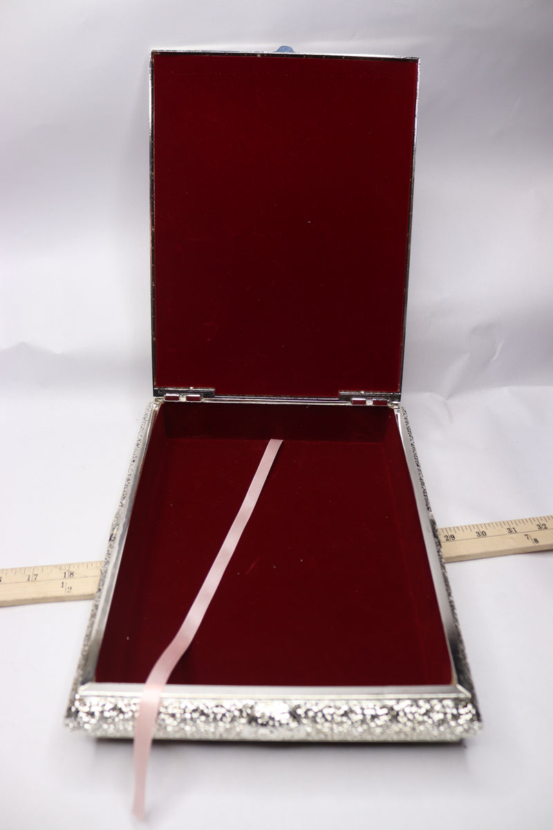 ArabianShoppingZone Quran Storage/Gift Box Silver 10" 2248