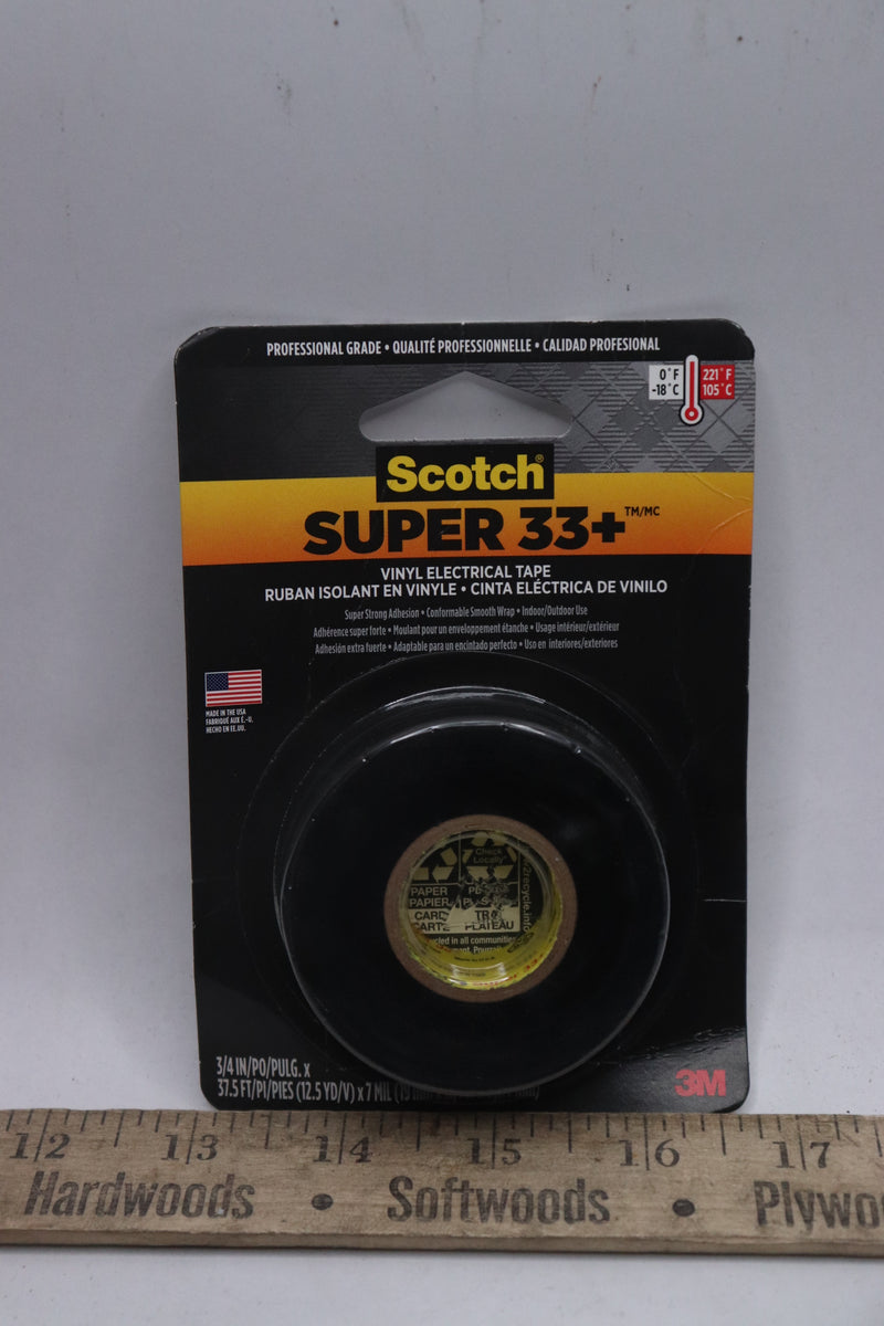 Scotch Electrical Tape 3/4" X 37.5' 200DC
