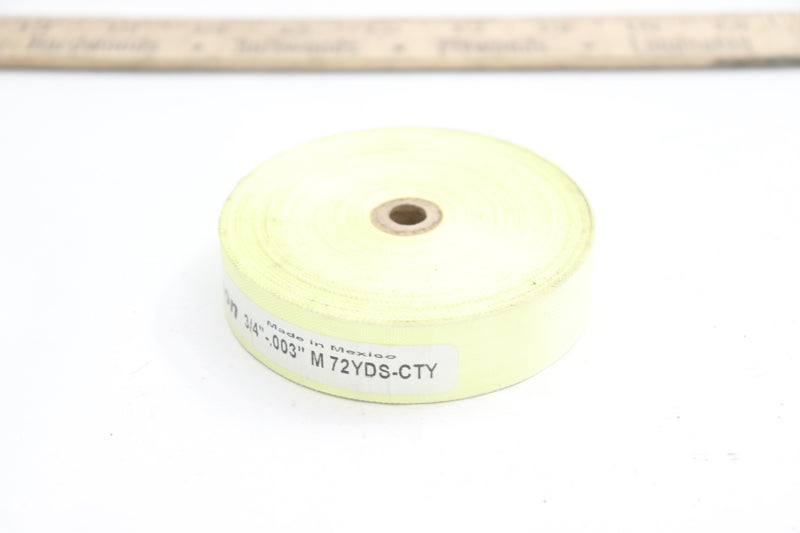 Hesgon Electrical Insulation Wrap Fiberglass Tape 3/4" x .003" 72YDS-CTY