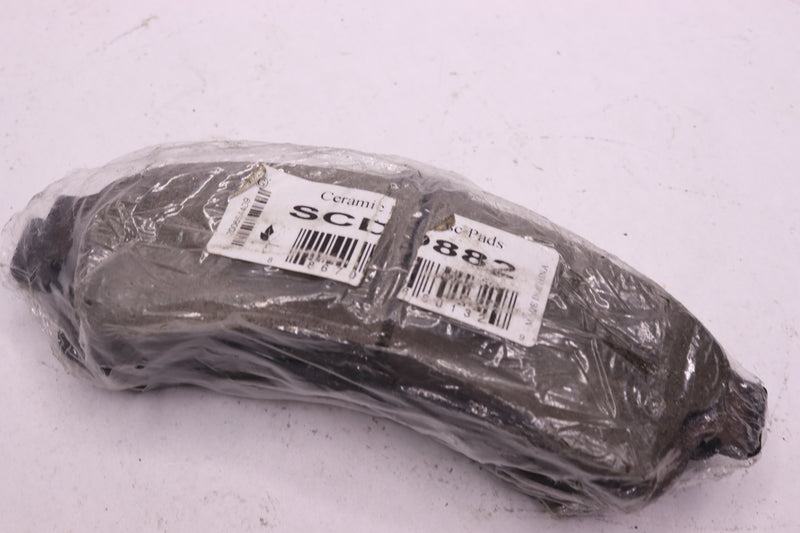 (2-Set) NewTek Automotive Front Ceramic Brake Pads SCD882 - As Shown
