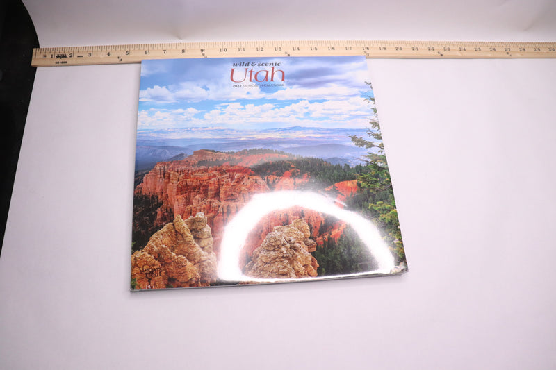 BrownTrout Utah Wild & Scenic Monthly Wall Calendar 12&quot; x 12&quot; 51499