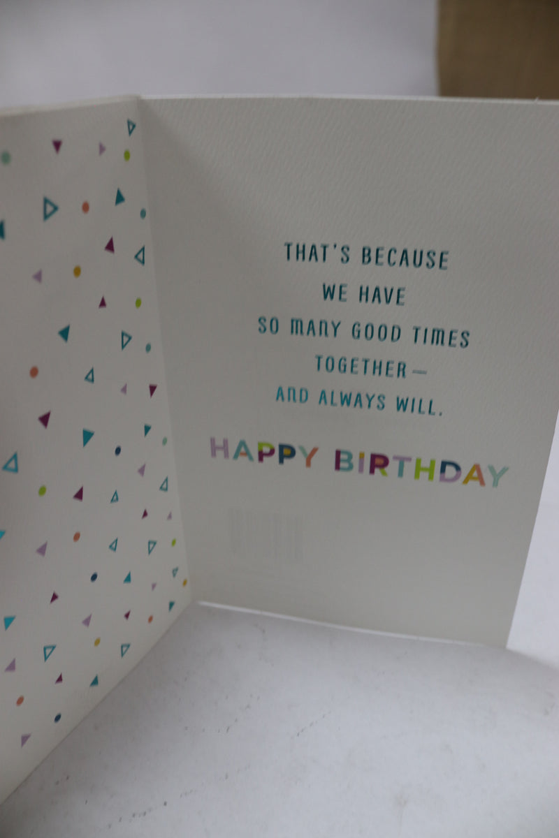 (6-Pk) American Greetings Remember The Time...? Birthday Card 69502540