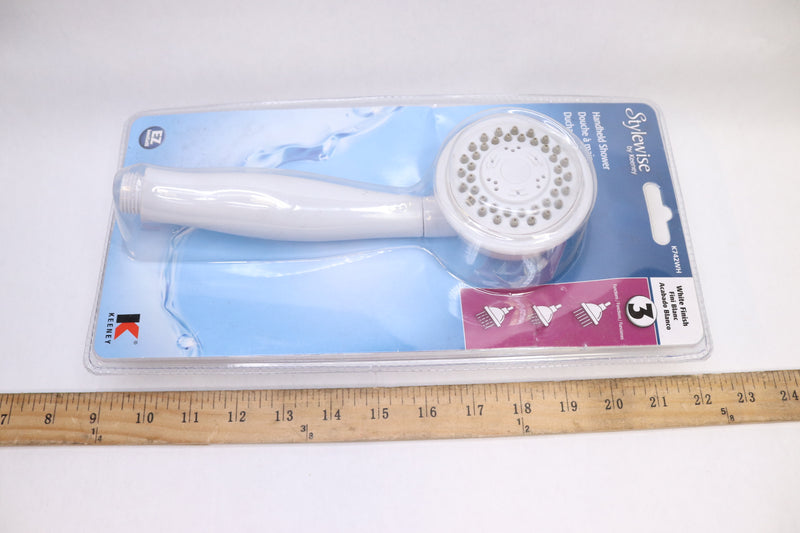 Kenney Stylewise 3-Function Handheld Shower White K742WH