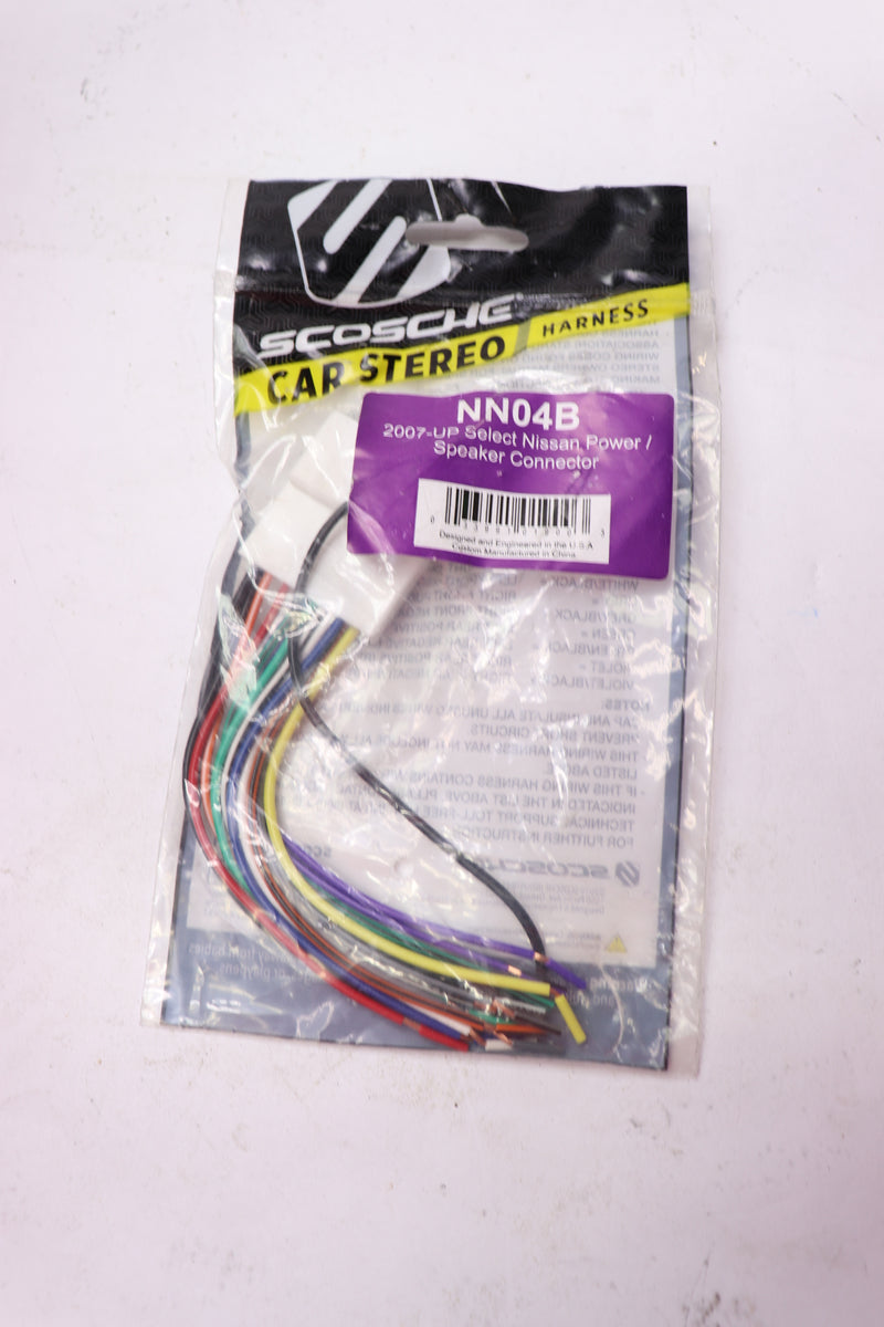 Scosche Stereo Wire Harness Connector Car Radio Install NN04B