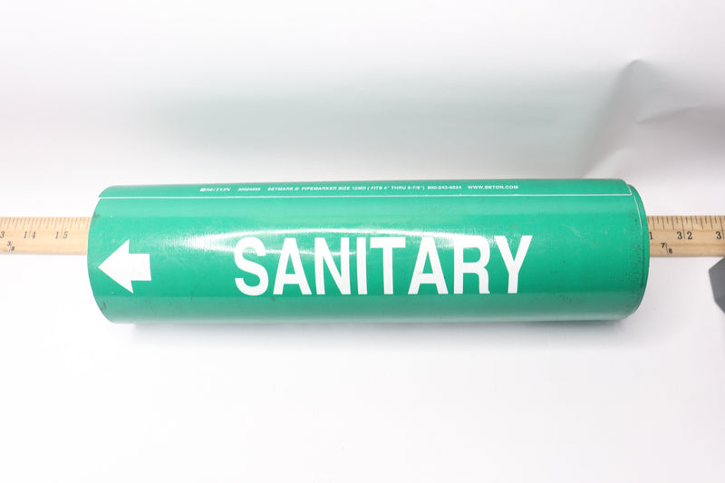 Seton Sanitary Vent Setmark Pipemarker Fits 12MD 4" - 5-7/8" 30924895