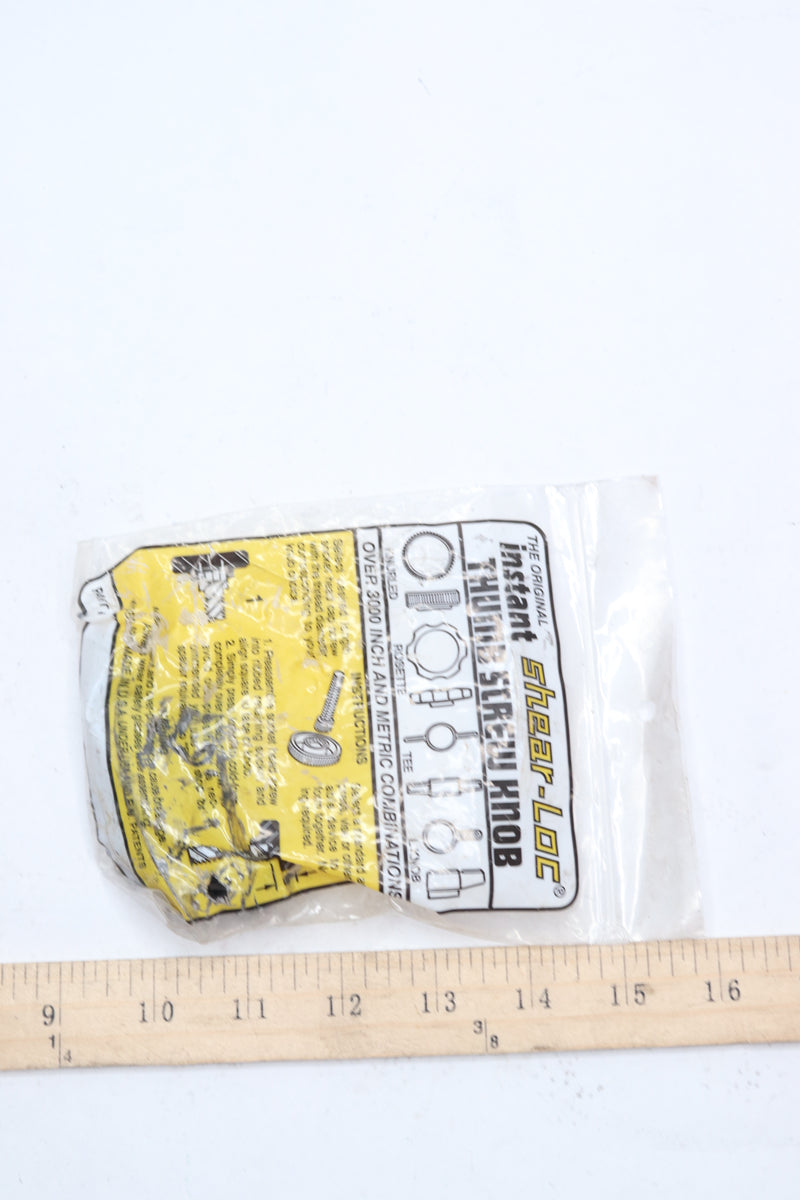 10 Pack - SheLoc Thumb Screw Knob 924B-2520-0.37S