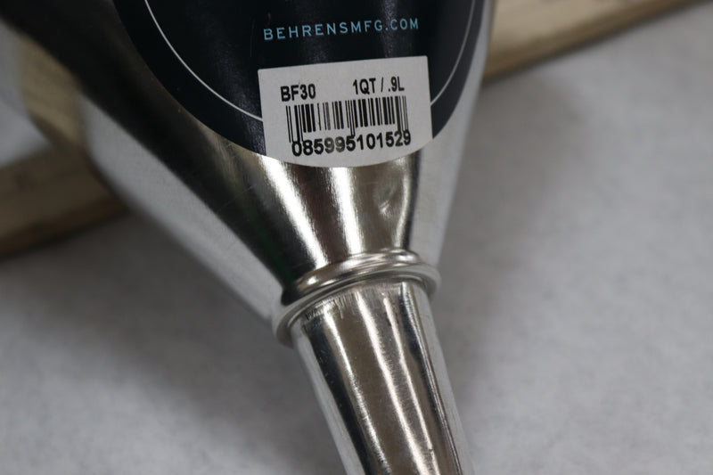Behrens Quart Tin Funnel BF30