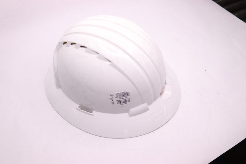 PIP Evolution Deluxe 6161 Full Brim Hard Hat White 2497071989