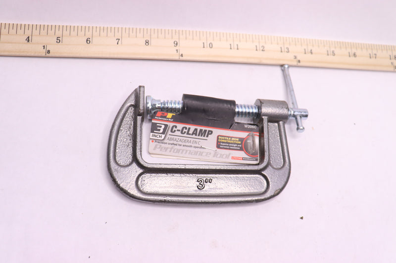Performance Tool C-Clamps 3" W206C