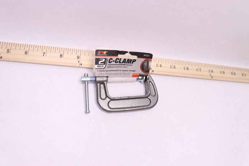 Performance Tool Handscrew C-Clamp Gray 2" W221
