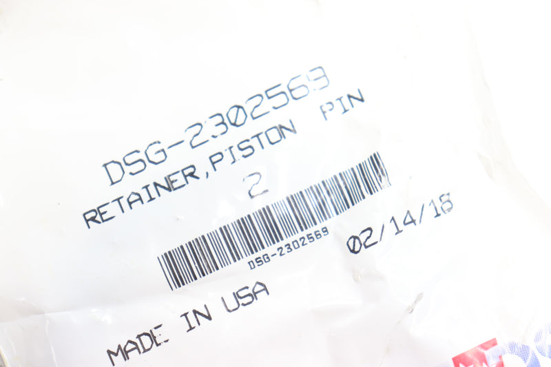 (2-Pk) DSG Piston Pin Retainer 2302569