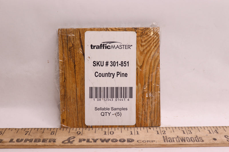 Country Pine Traffic Master Sample 5-Pack
