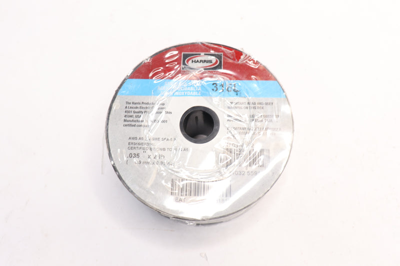 Harris Welding Wire Stainless Steel Spool 0.035" x 2 lbs. 0316LF2