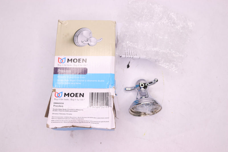 Moen Preston Double Robe Hook Chrome