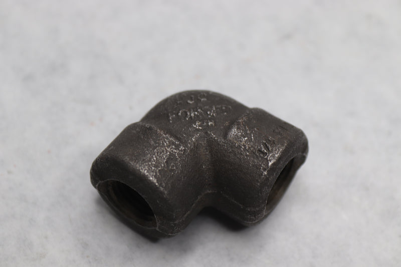 Bonney Socket Weld Fitting Forged Carbon Steel 90Degrees Class 2M 1/4"