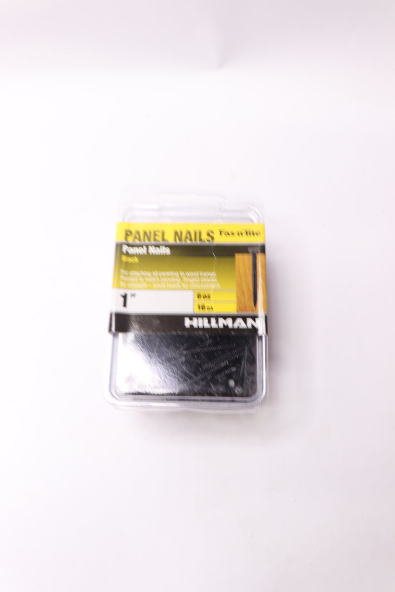 Hillman Panel Nails Black 6 Ounce 1" 461524