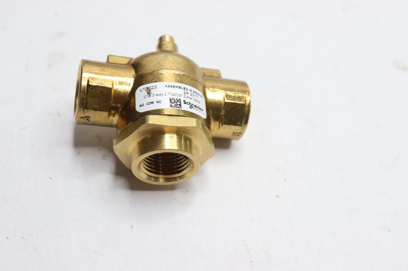 Schneider Electric Erie Poptop Valve 3-Way 1/2" VT3223