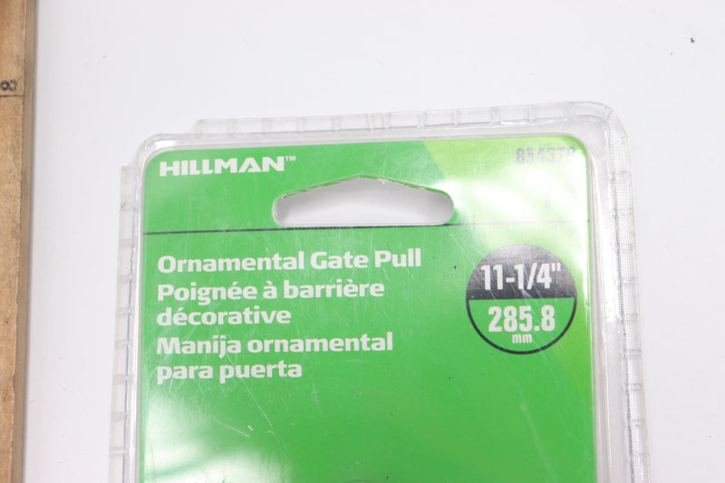 Hillman Ornamental Gate Pull Black 854378