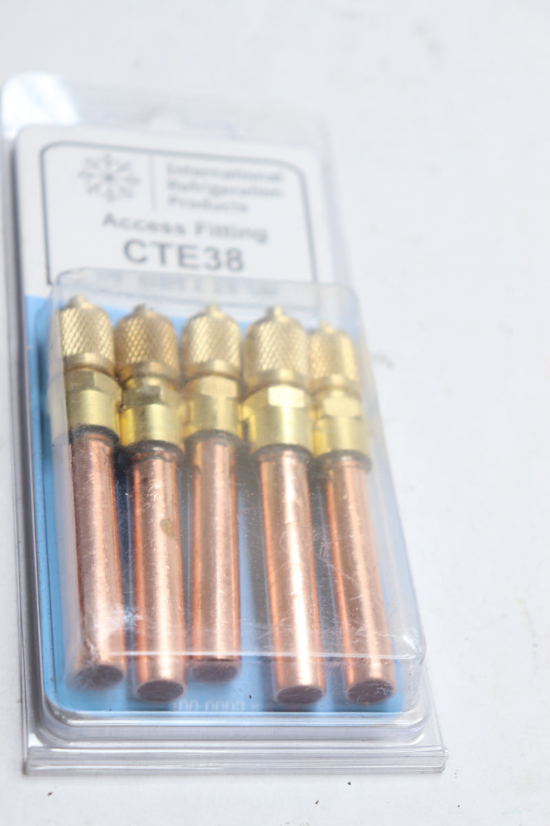 (5-Pk) IRP Access Fitting 1/4" Flare x 3/8" OD CTE38