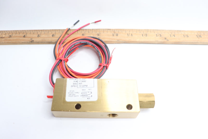 Gems Flow Switch Sensor Brass 173682