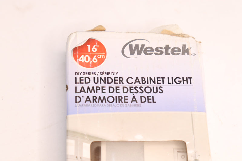 Westek LED Strip Light Plug-In White 612 lumens 16" L MRGO-L16W-N1
