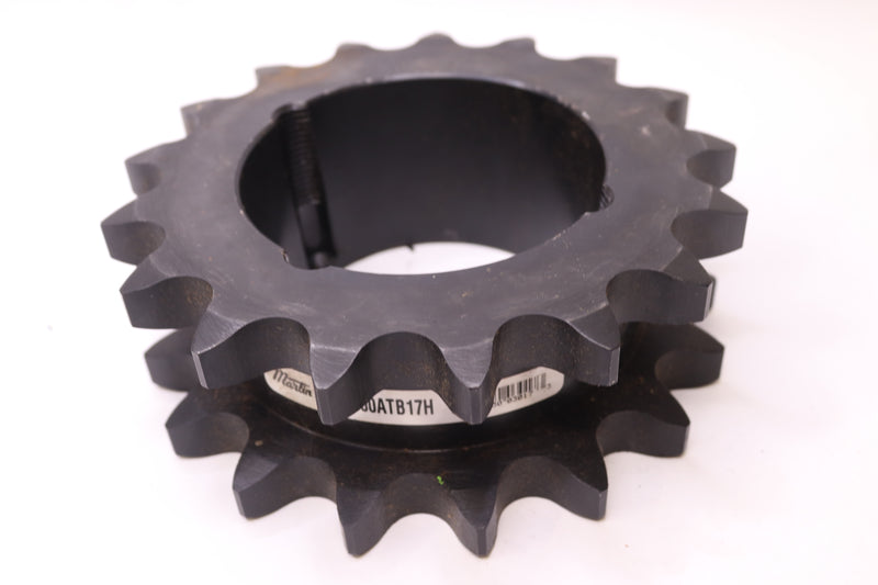 Martin Double Single Steel Stock Bore Sprocket 17-T 1-1/4" DS100ATB17H