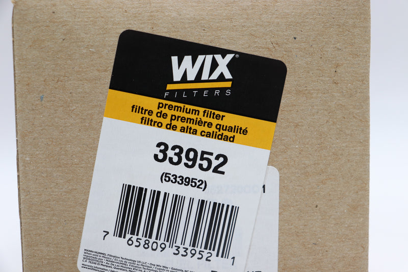Wix Fuel Filter Canister Cartridge Metal 33952