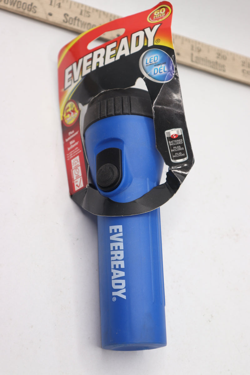Eveready Energizer Economy LED Flashlight Blue
