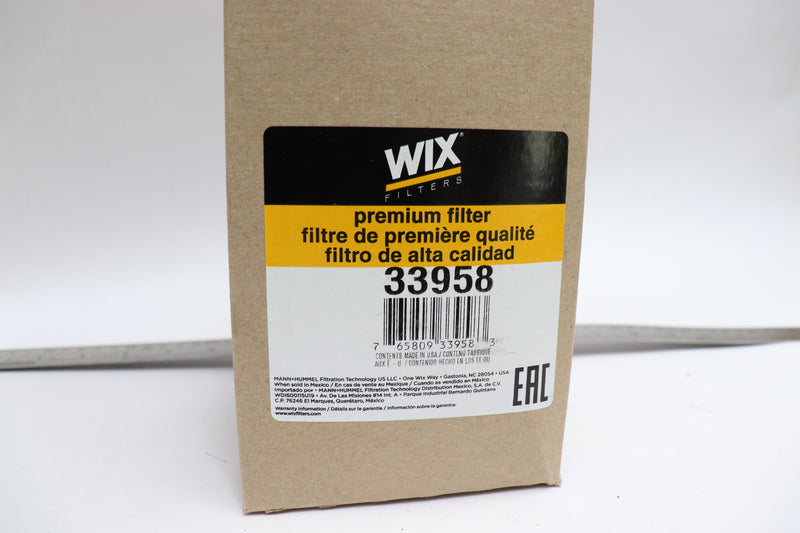 Wix Fuel Filter with Strainer 33958