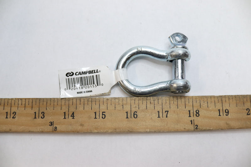 Campbell Screw Pin Anchor Shackle Zinc Plated 3/8" T9600635