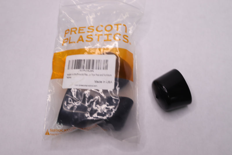 Prescott Plastics Vinyl Plug Insert Round Black Rubber 1.75"
