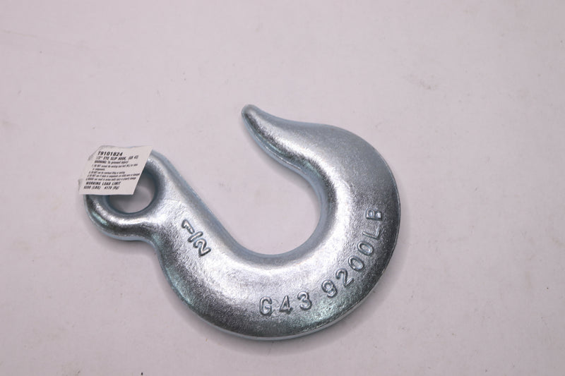 Campbell Eye Grab Hook Zinc Plated Forged Steel Grade 43 1/2" 9200 lbs T9001824