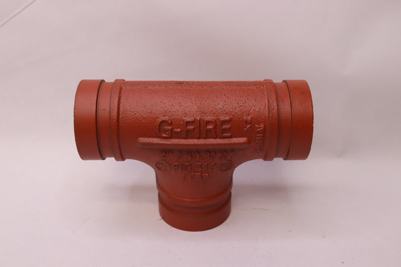 Grinnell G-Fire Groved Pipe Tee  2" 519 2760.3MM A144