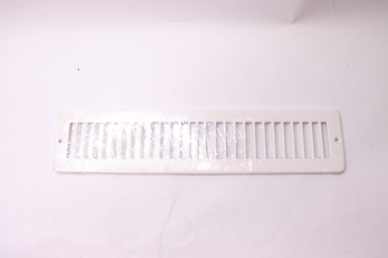 Hart and Cooley Heavy Gauge Multi-Angle Fins Grille Steel White 14" X 2-1/4"