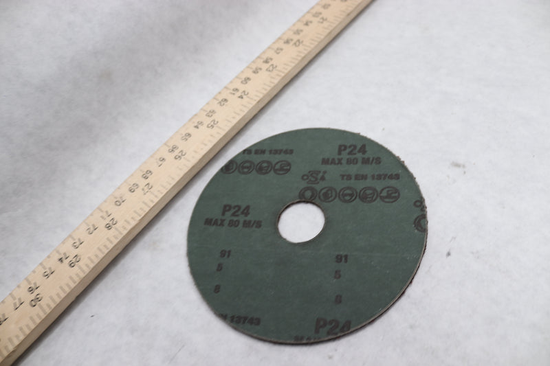 BHA Resin Fiber Disc Aluminum Oxide 36-Grit 4.5" Dia. x 7/8" Arbor Hole RA45024