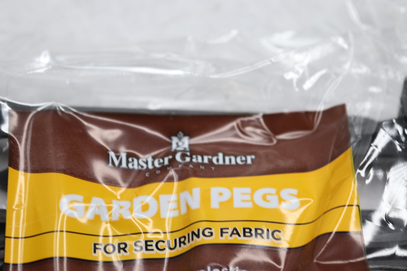 10 Pack - Master Gardner Landscape Fabric Pegs