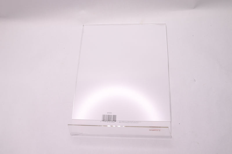 Deflecto Anti-Glare Sign Holder Clear 11" x 8.5" x 2.5" 879701