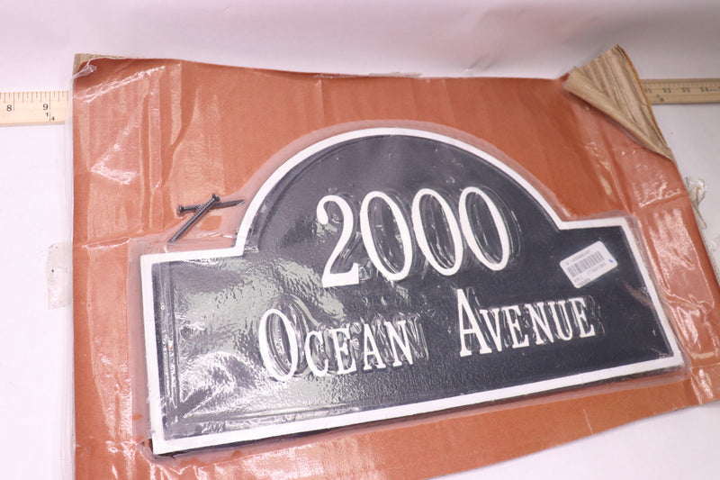 Vintage Address Wall Mount 2000 Ocean Avenue - New In Package