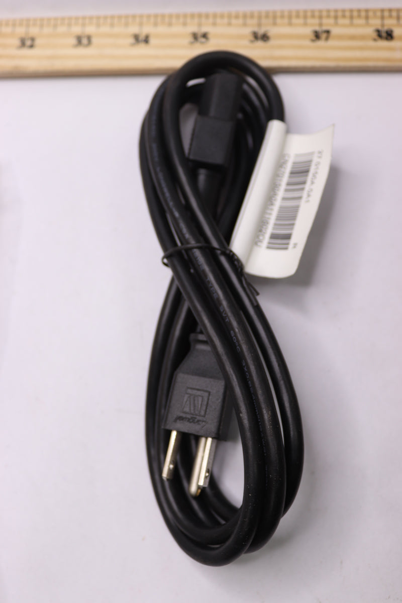 Dell Round Power Cord Cable NEMA 5-15P to IEC C13 Black 6' 27.0150A.0A1 R