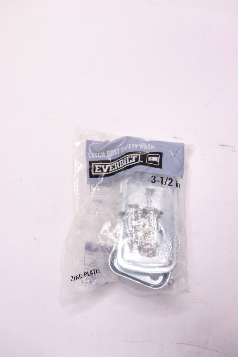 Everbilt Latch Post Safety Hasp Zinc-Plated Steel 3-1/2" 240-087