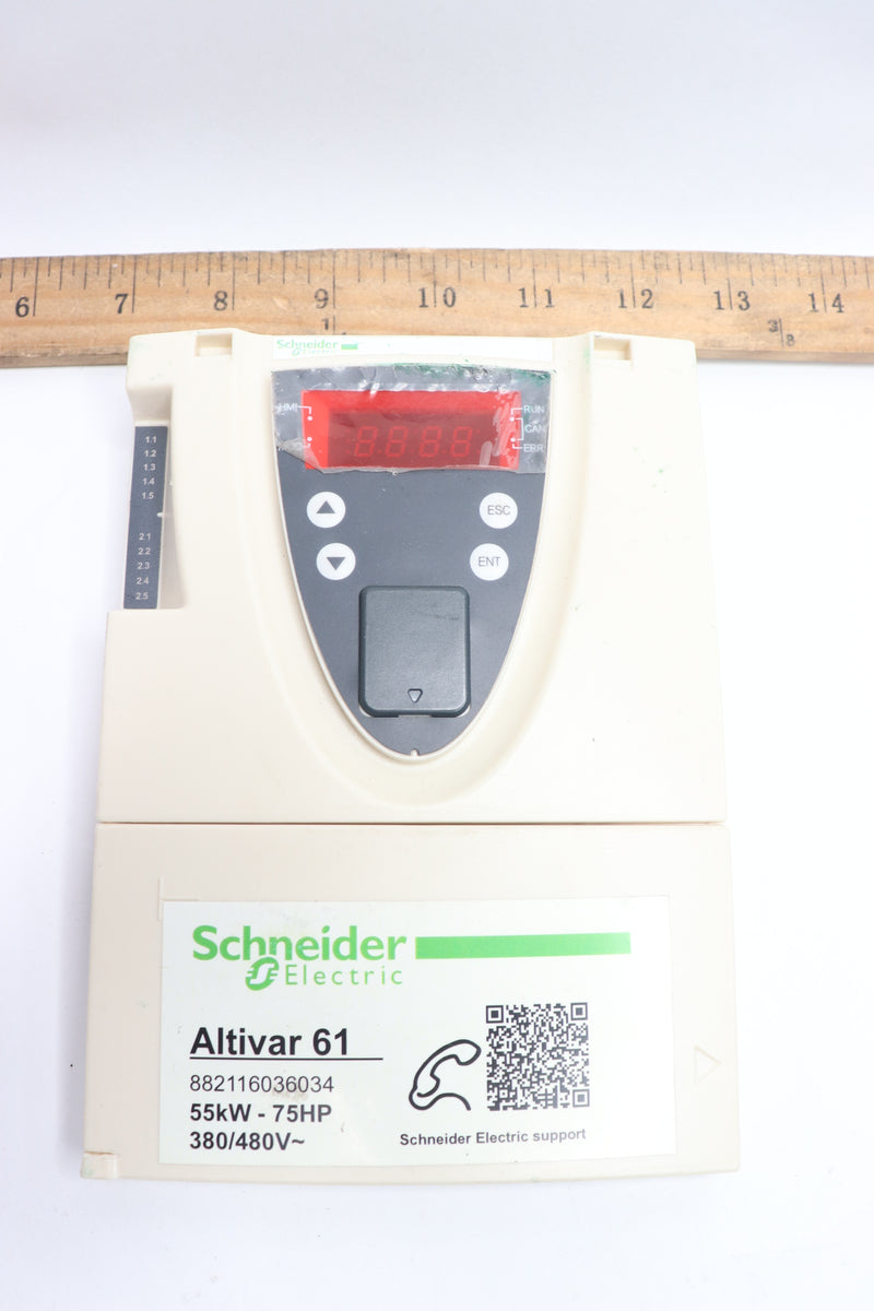 Schneider Altivar 61 55kW-75HP380/480V 882116036034 -What's Shown Only