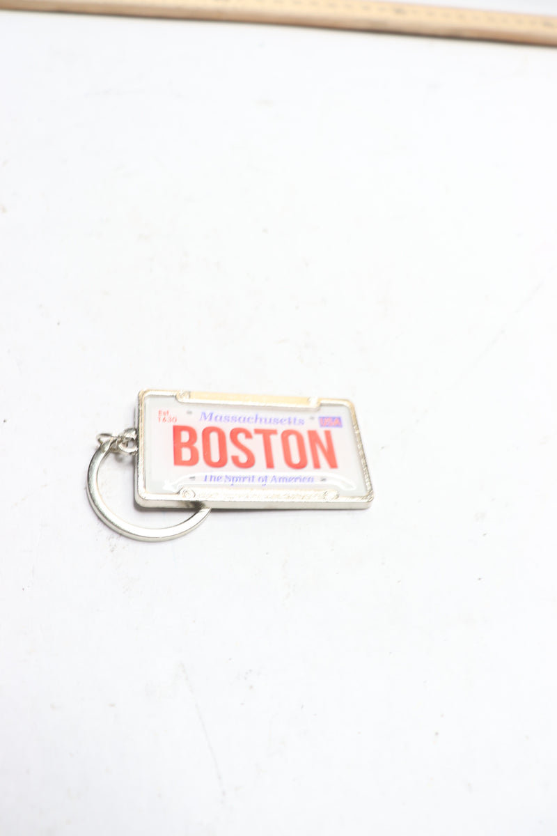 Boston Massachusetts Key Chain