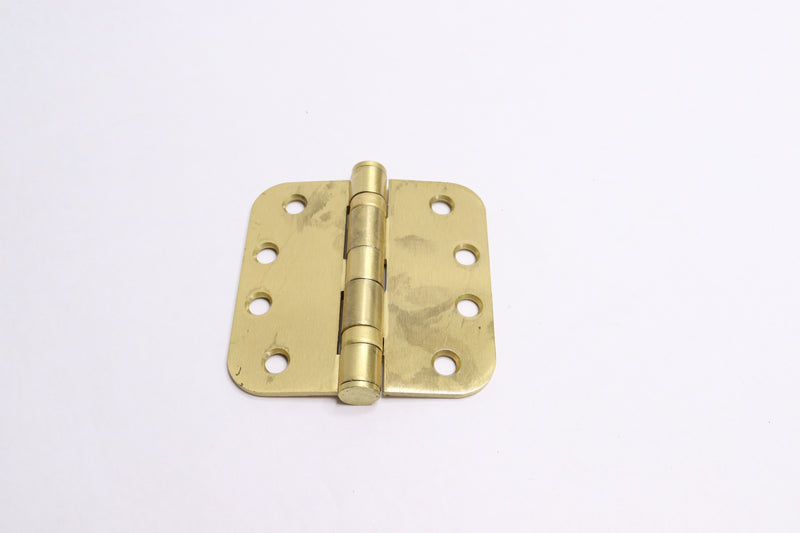 Hardware Source Solid Polished Brass Hinge 5/8" x 4" x 4" C10121