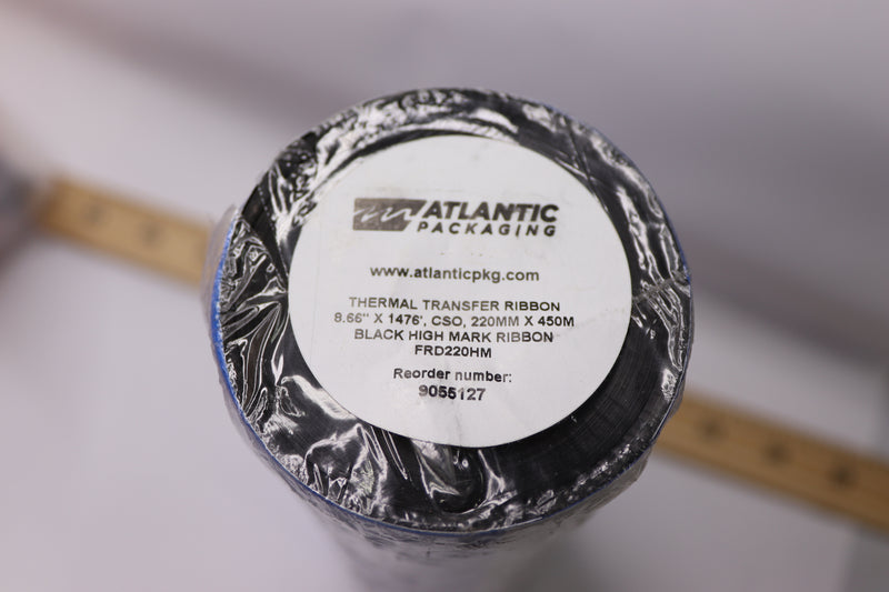 Atlantic Packaging Thermal Transfer Ribbon Black High Mark Resin 8.66" x 1476 ft