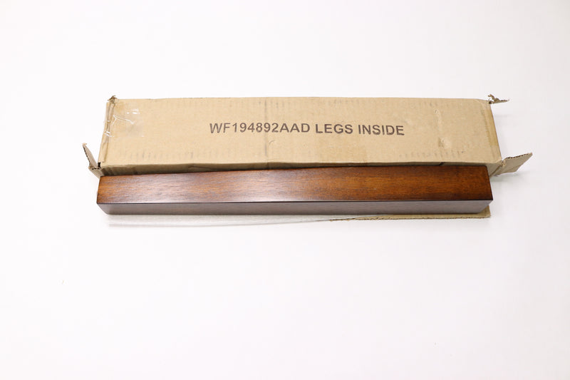 2-Pack Hardwood Square Taper Leg 21" WF194892AAD