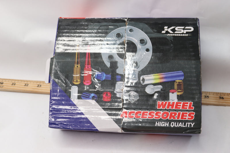 KSP Wheel Accessories for Aircraft Wheel Spacers Black Aluminum
