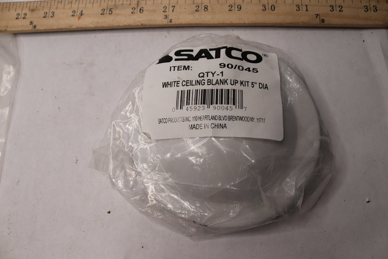 Satco Ceiling Blank Up Kit White 5" Dia 90/045
