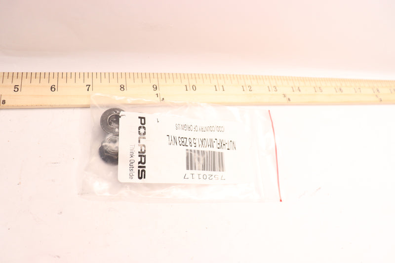 (4-Pk) Polaris Hex Flange Nut 8 mm x 1.25 mm 7547454