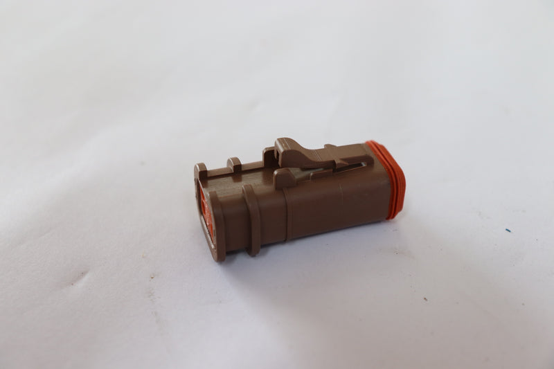Amphenol Sine Systems 4-Way Connector Plug DT06-4S Compatible Brown AT06-45-OM