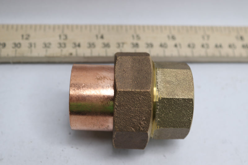Nibco Union Fitting Bronze 1" Slip Cup x Cup